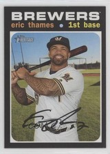 2020 Topps Heritage Eric Thames #397 uu6