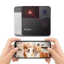 Petcube Play 2: Wi-Fi Pet Camera with Laser Toy and Night Vision