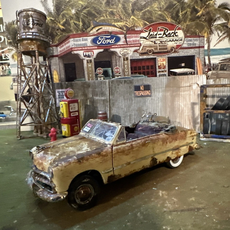 Ford 1949 - Barn Find Cars - 1:24 DIECAST - Danbury Estado perfeito - Resistido - Imagem 4 de 4