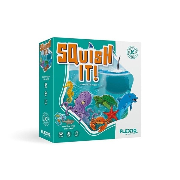 Flexiq Squish It! - Reaction And Speed Game For Children & Family Card Game From-image