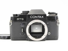 CONTAX RTS 35mm SLR Film Camera Body Black from JAPAN Exc 5/ All Works