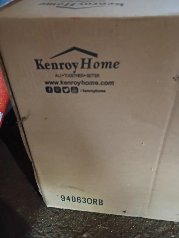 Brand New In Box KenroyHome Over Island Light Fixture 3 Light Hanging - Image 2 of 3