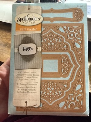 SPELLBINDERS Card Creator A2 Transquil Moments 4 Templates