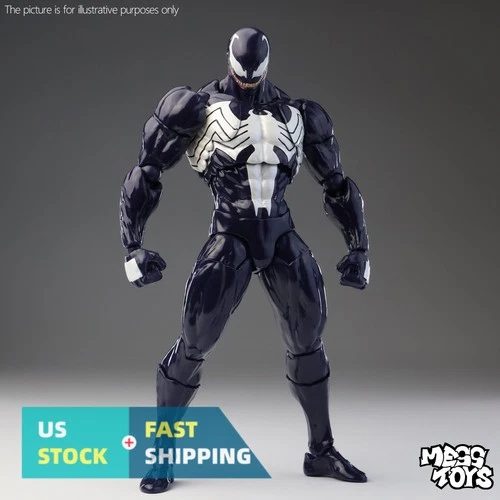 Mess Toys Lethal Neighbor Symbiote Suit Venom 1/12 Action Figure Model US STOCK video thumbnail