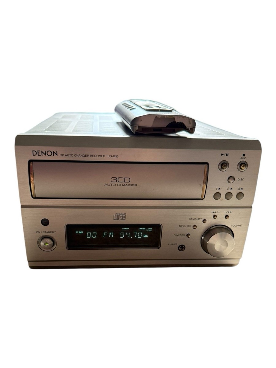 Denon CD Component UD-M50 3CD Auto Changer Tested | eBay