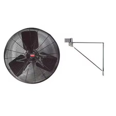 Dayton 2Ly99 Light Duty Industrial Fan, Ceiling, Wall Mount, 20 In Blade Dia,