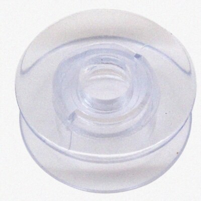 Clear bobbins pack with 50 pieces