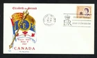 Canada #471, 1967 5¢ QE II Royal Visit Jackson cachet FDC VF