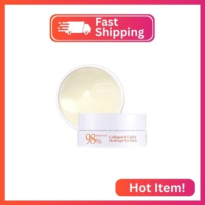 Petitfee Collagen & CoQ10 Hydrogel Eye Patch 60ea - Collagen Under Eye Mask for