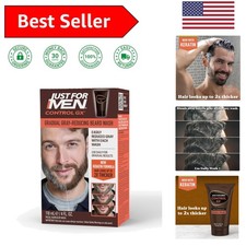 Grey Reducing Beard Shampoo with Keratin - Thicker, Softer Facial Hair, 4 Fl Oz