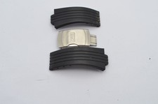 Oris Vintage F1 Williams Rubber Bracelet With Folding Clasp