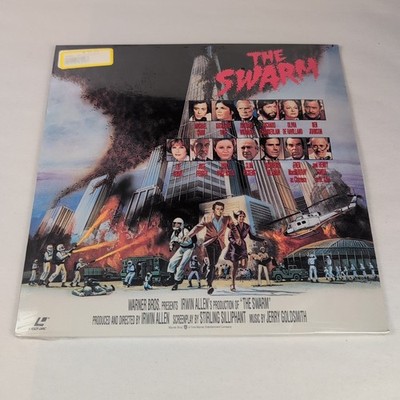 The Swarm Laserdisc Michael Caine Richard Chamberlain Warner Bros. New Read