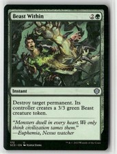Beast Within 168 UC Commander 2020 NM Magic: The Gathering