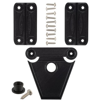 Small Black Igloo Cooler Hinges Replacement Latch Post Screws Parts Kit
