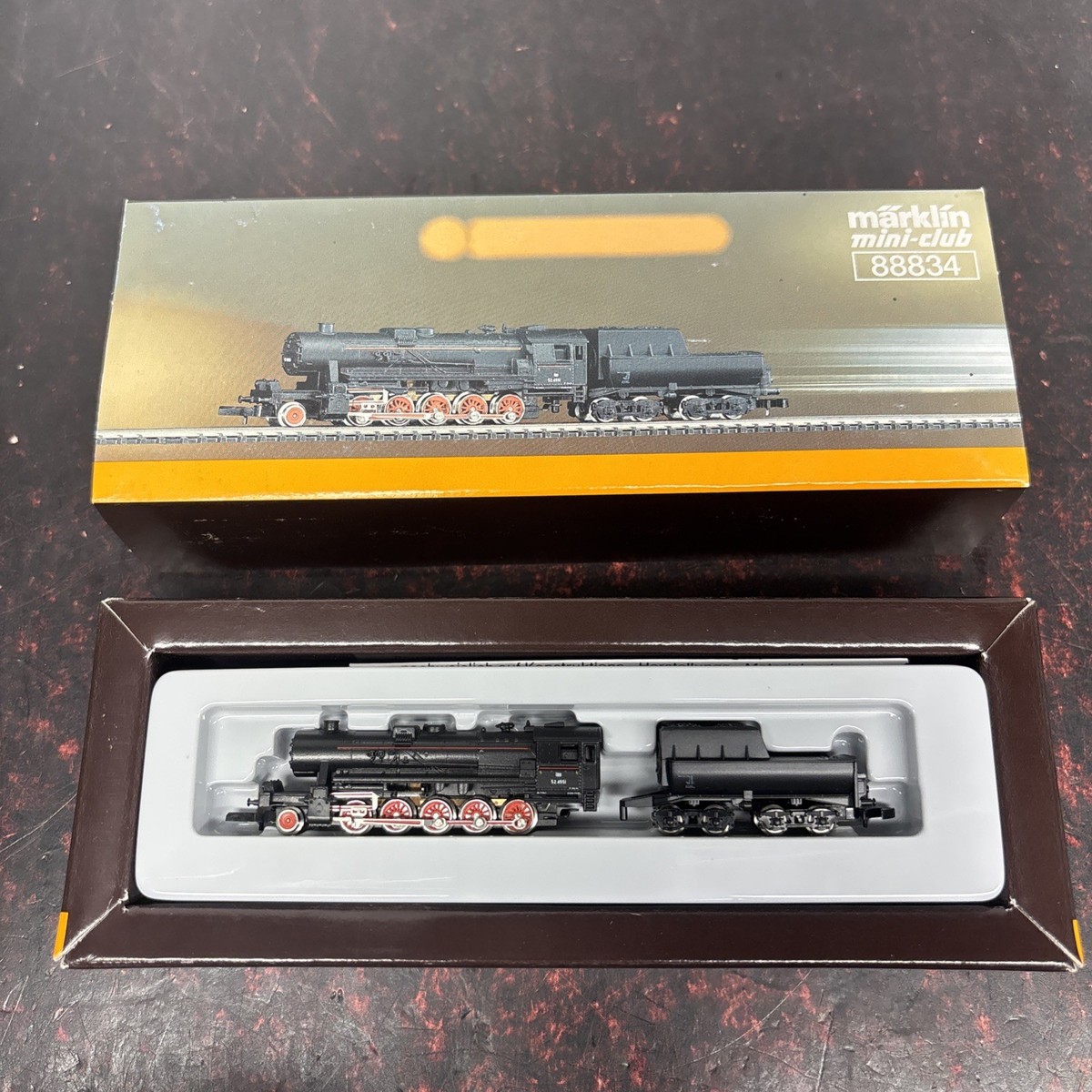 88834 MARKLIN Z-SCALE STEAM LOCOMOTIVE TUB STYLE TENDER (ÖBB