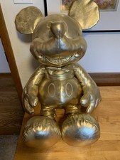 Disney 90th Anniversary 24 Gold Plush Mickey Mouse With Tags