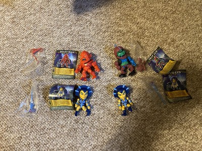 The Loyal Subjects Masters of the Universe MOTU Beast Man, Trap Jaw  2 Evil Lyn