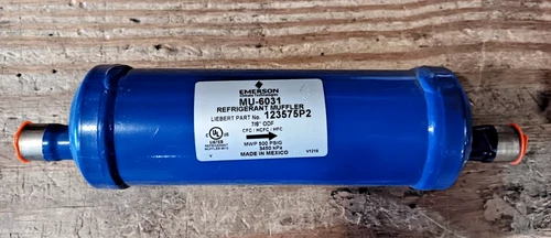 Liebert OEM MU-6031 Refrigerant Muffler: 12357P2