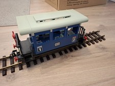 4100 blauer Eisenbahn Personenwagen  Playmobil  Spur G LGB