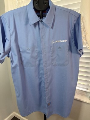 Dickies Boeing Industrial Blue  Work Shirt XL (C1-39)