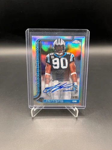 2025 Topps Chrome Julius Peppers Base (RAW)