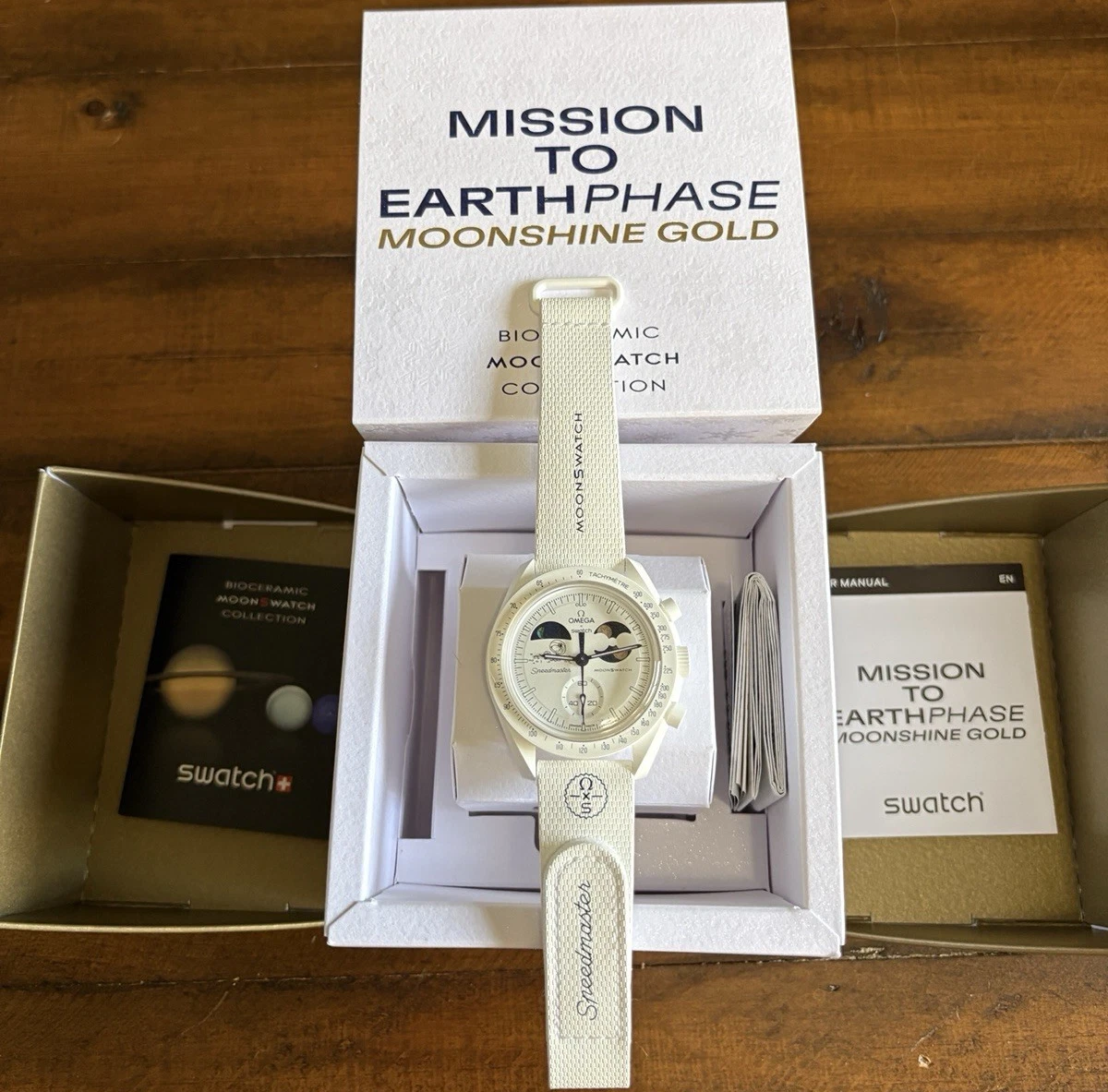 Swatch OMEGA Speedmaster Analog Wristwatches for sale | eBay