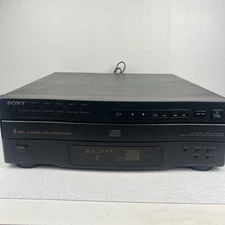 Sony CDP-C322M Compact Disc Multi-Player Changer -No Remote Pre Owned Tested