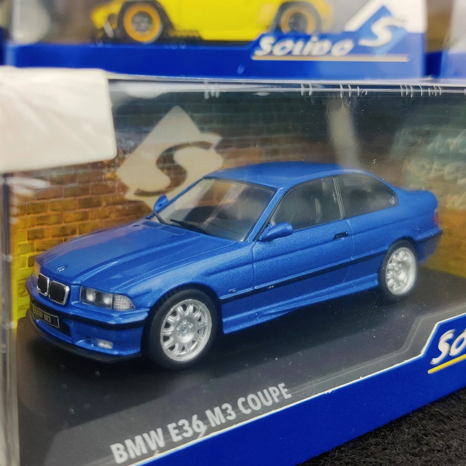 VOITURE SOLIDO BMW E36 M3 COUPE ESTORIL BLUE  1:43 NEUF BOITE S4315202 - Photo 3/4