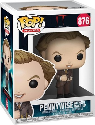 Funko Pop Movies 876 IT Chapter Two 45659 Pennywise ohne Make-up