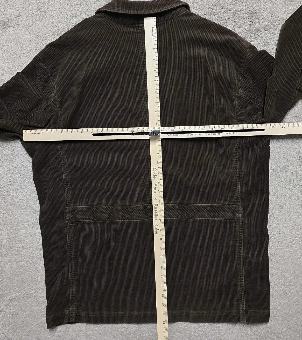Vintage Quicksilver Edition Brown Corduroy Chore Coat Jacket Mens XL 90s EUC - product detail image 13