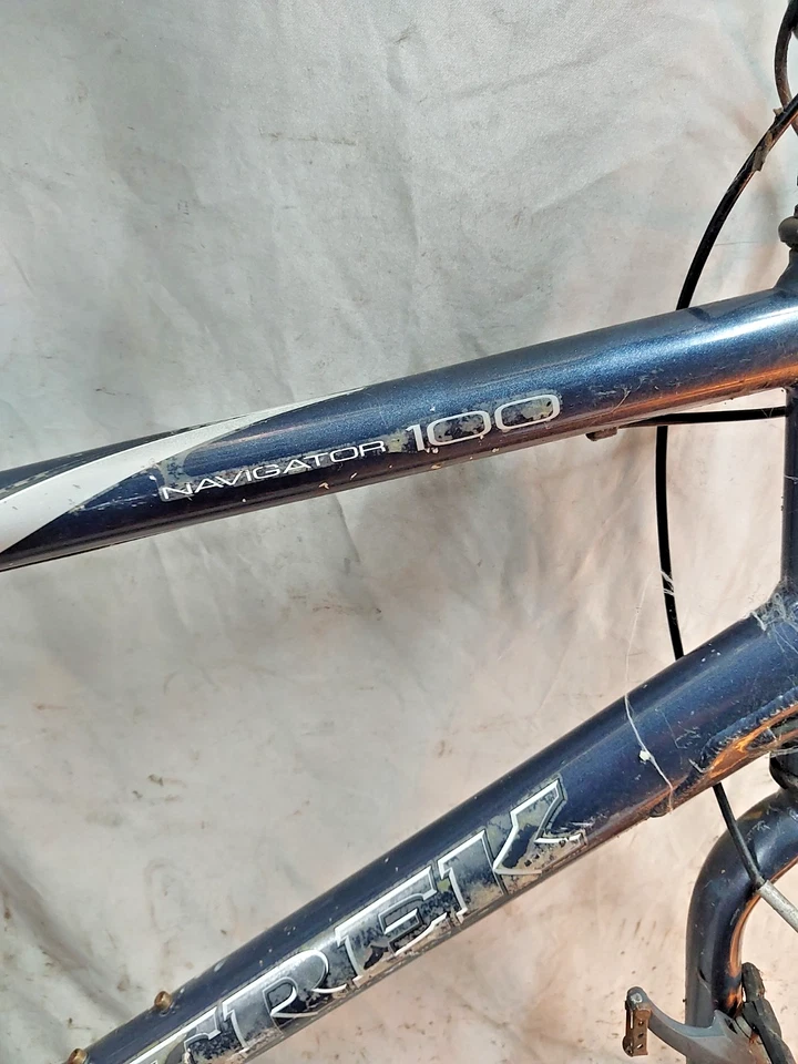 16' Trek Navigator 100 Comfort Hybrid Bike Frameset Large 21" Commuter Cafe Java - Image 4 of 4