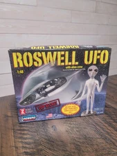 Lindberg 1:48 Roswell UFO Model Kit 91005, New Open Box (Contents Checked)
