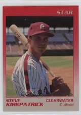 1989 Star Clearwater Phillies Stephen Kirkpatrick #12