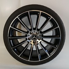 GENUINE 20" MERCEDES E TURBINE AMG 9J REAR ALLOY WHEEL W213 A2134012300 /24CR