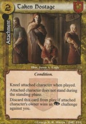 Geisel genommen - Premium Starter Decks - A Game of Thrones CCG