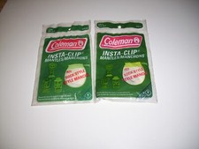 Coleman Sealed Coleman Insta-Clip Mantles 21A122 2 2-Packs, 4 Mantles NOS