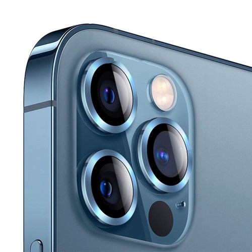 3/2X For iPhone 14 13 12 11 Pro Max Metal Ring Glass Camera Lens Protector Cover - Bild 5 von 31
