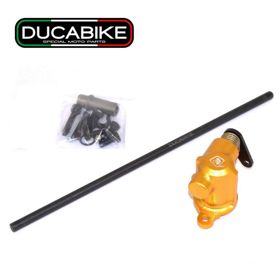 Actuador de embrague mecánico dorado Ducabike Ducati Hyperstrada 939 2016 > 2019 Foto 2 de 2