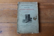 Traité des machines dynamo-électriques - R.-V. PICOU - ed. Baudry, sd