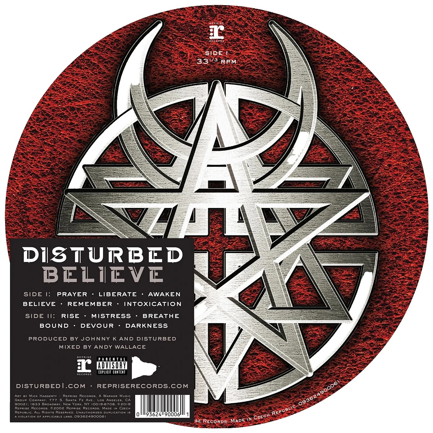 Rock Disturbed Vinyl Records