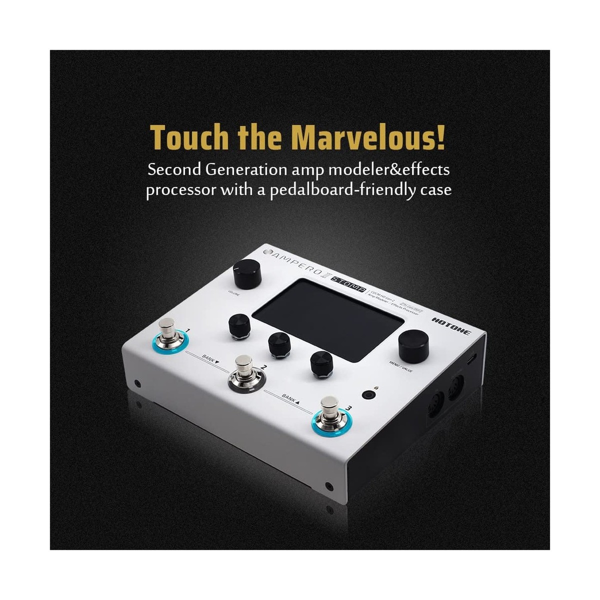 HOTONE Guitar Multi Effects Processor Multi Effects Pedal Touch
