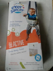 exersaucer baby active door jumper