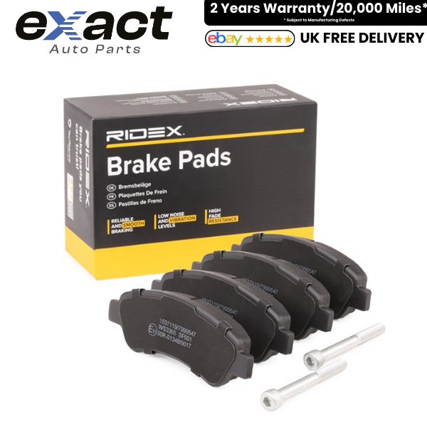 Rear Brake Pad Set for Citroën, Fiat & Peugeot