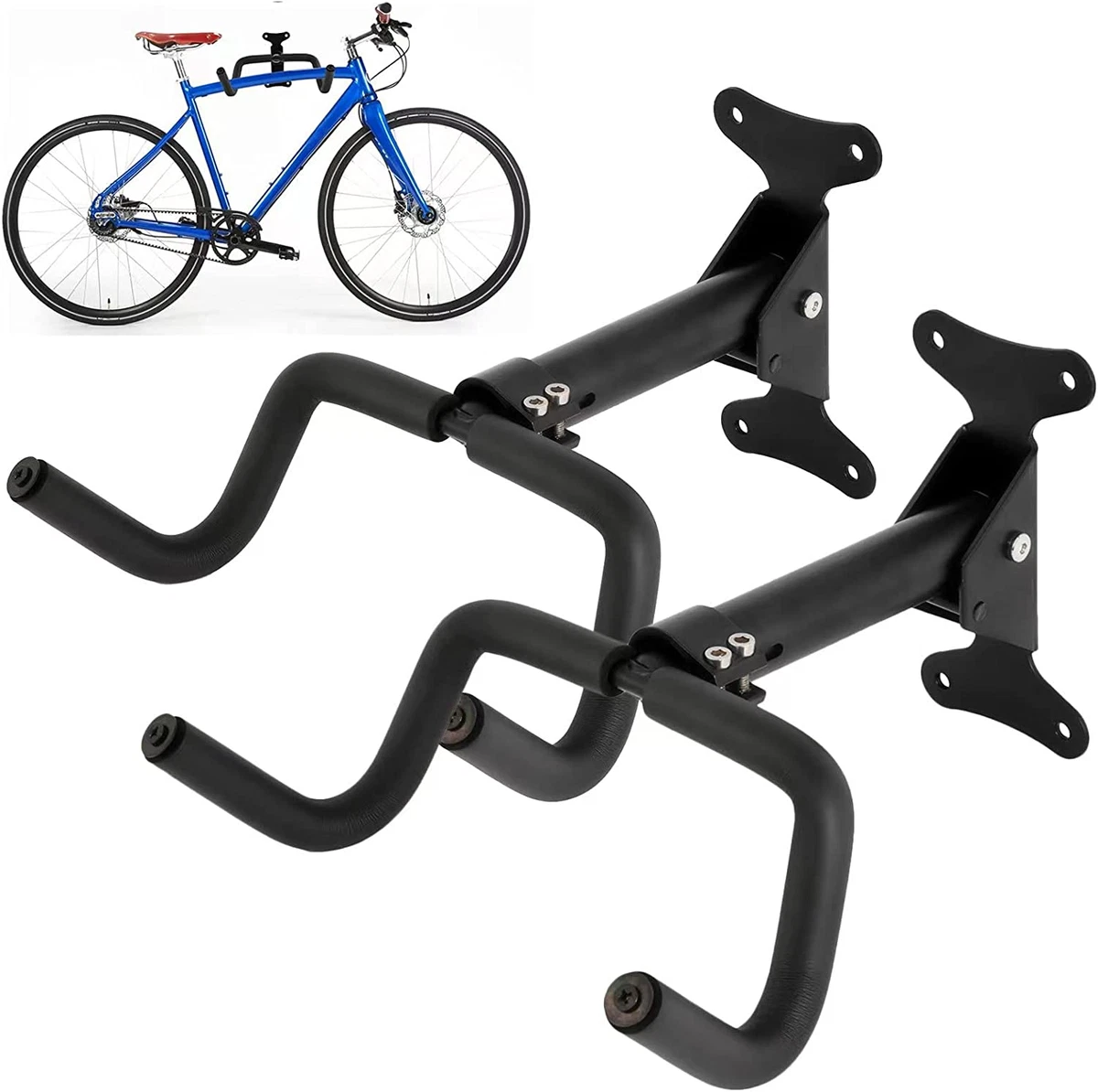 Bike wall rack