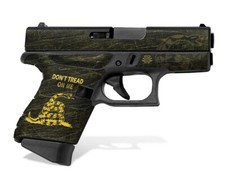 Glock 43 Decal Grip - Don't Tread On Me