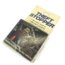 VINTAGE THEFT STOPPER TOGGLE SWITCH CUT OFF NEW IN PKG "STOP THEFT" POWER CUTOUT