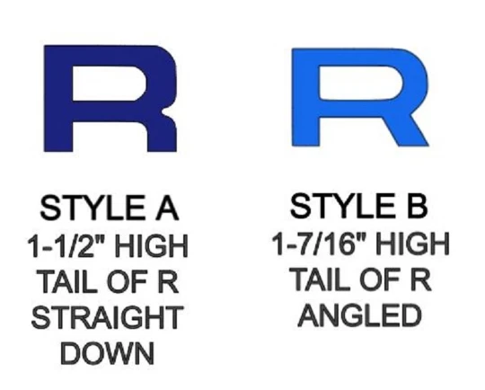 Style "B" Polaris Ranger/RZR Bumper Inlay Decal - Image 2 of 3