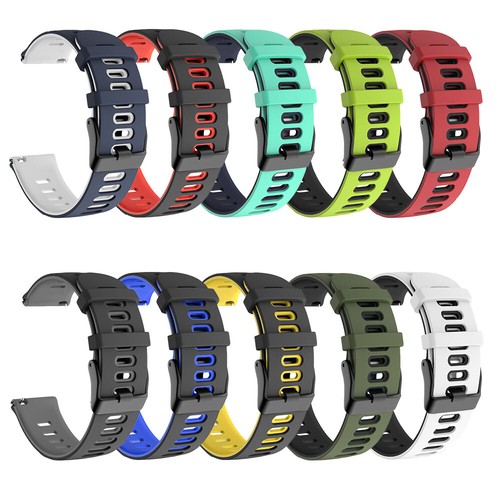 Silicone Watch band Strap For Garmin Vivoactive 5 4 3 Venu 3 2 sq Forerunner 265 - Picture 3 of 30