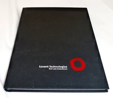 *NEW* Blank Lucent Technologies Notebook