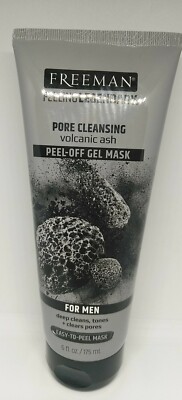 Freeman for MEN Pore Cleansing Peel-Off Gel Mask with Volcanic Ash